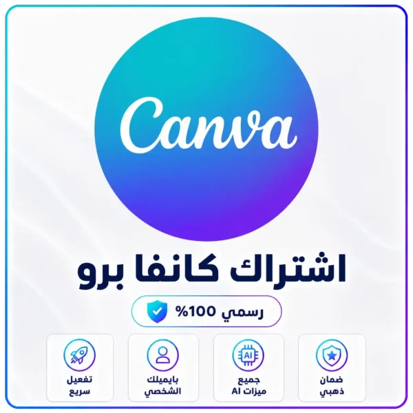 اشتراك Canva Pro لمدة شهر